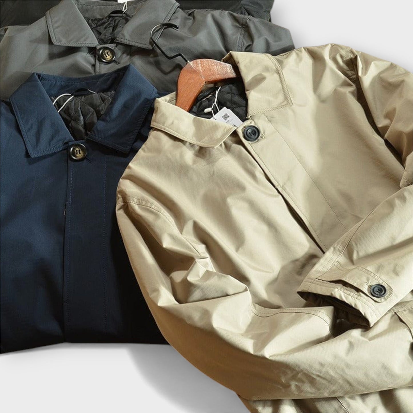 LAURENT MONACO | MANTEAU URBAIN CLASSIQUE POUR HOMME