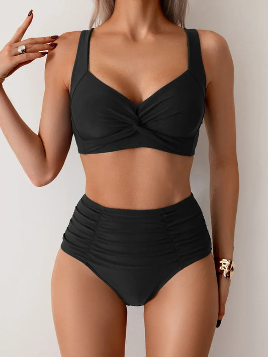 Cristy Luxe | Bikini moldeador de cintura alta Amanda