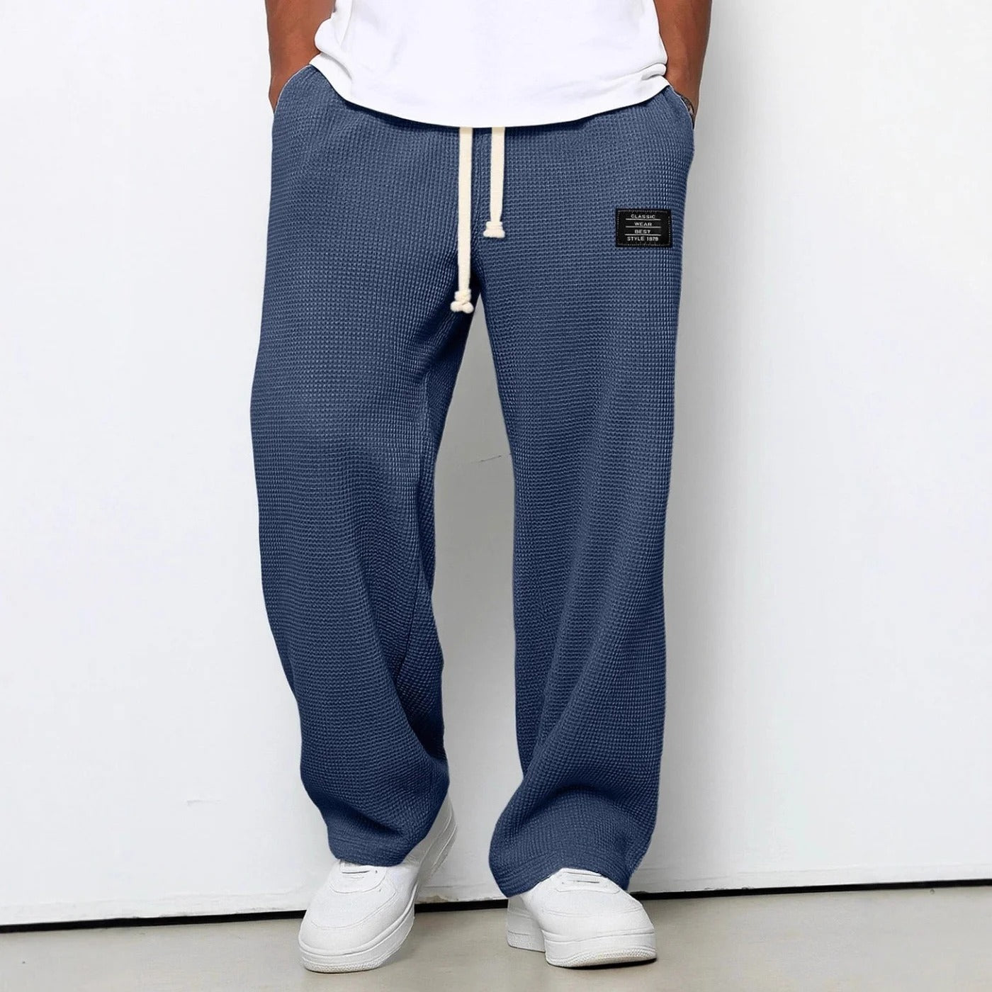 Sam - Pantalón ancho con cintura ajustable