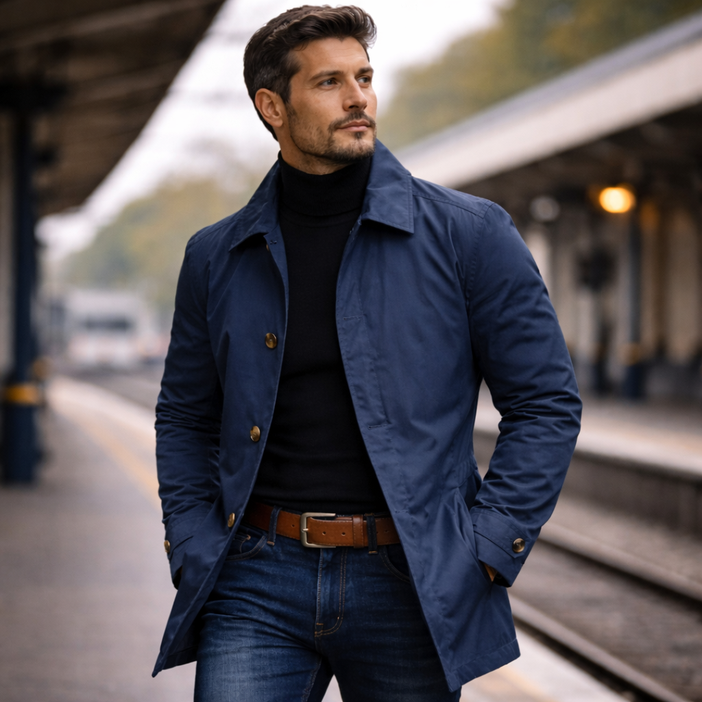 LAURENT MONACO | MANTEAU CLASSIQUE POUR HOMME