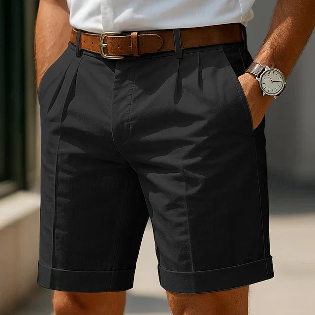 LAURENT MONACO | SHORT PLISSÉ SUR MESURE POUR HOMMES