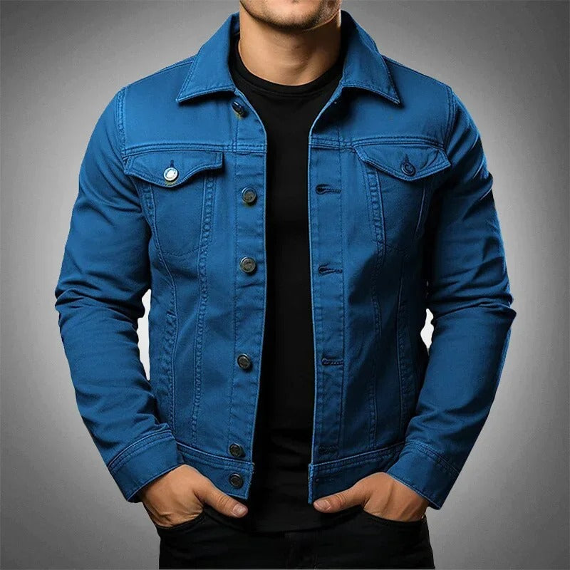 LAURENT MONACO | VESTE EN JEAN CLASSIQUE POUR HOMME