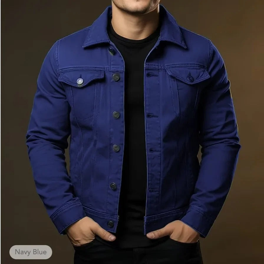 LAURENT MONACO | VESTE EN JEAN CLASSIQUE POUR HOMME