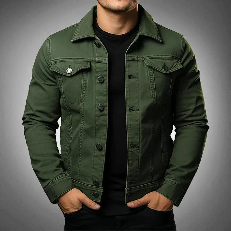 LAURENT MONACO | VESTE EN JEAN CLASSIQUE POUR HOMME