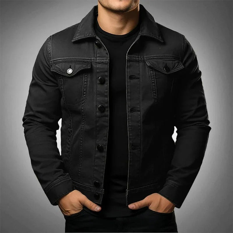 LAURENT MONACO | VESTE EN JEAN CLASSIQUE POUR HOMME