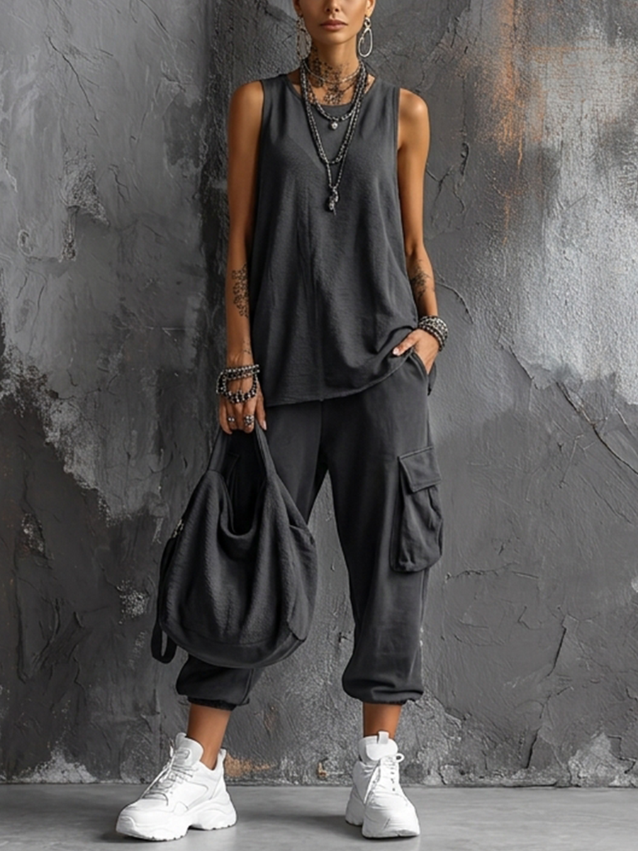 Marlen | Conjunto casual de confort urbano
