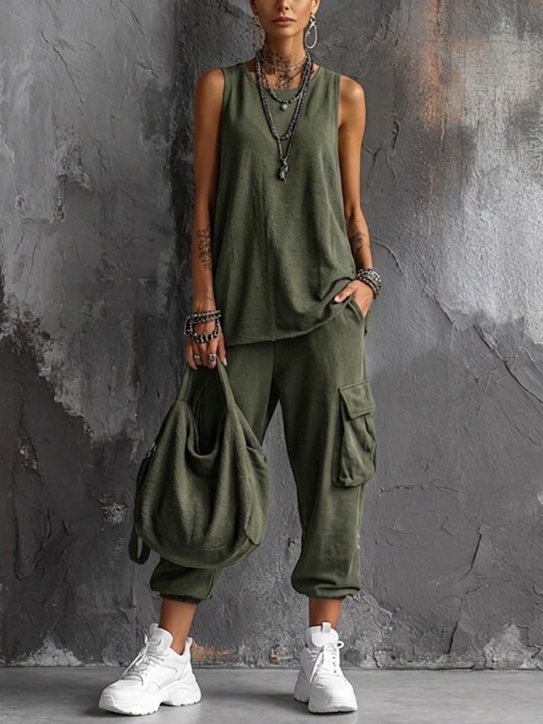 Marlen | Conjunto casual de confort urbano