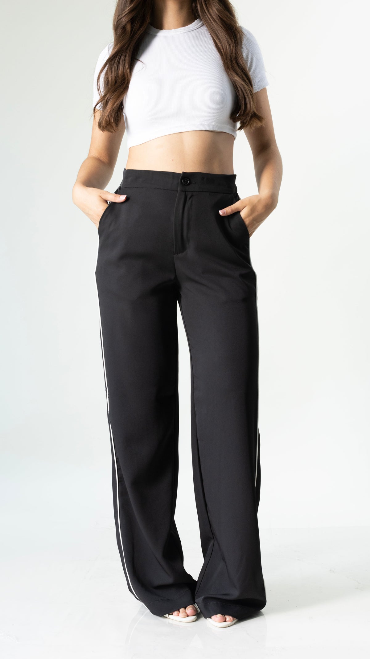 Ivanna | Pantalón de vestir negro