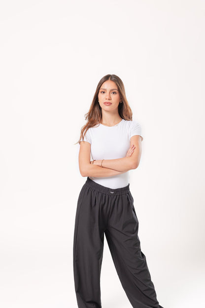 Noemí | Pantalón wide leg negro