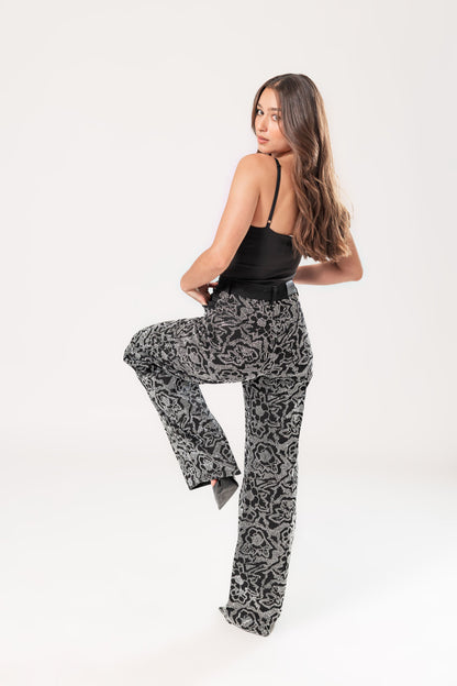 Bárbara | Pantalón wide leg negro