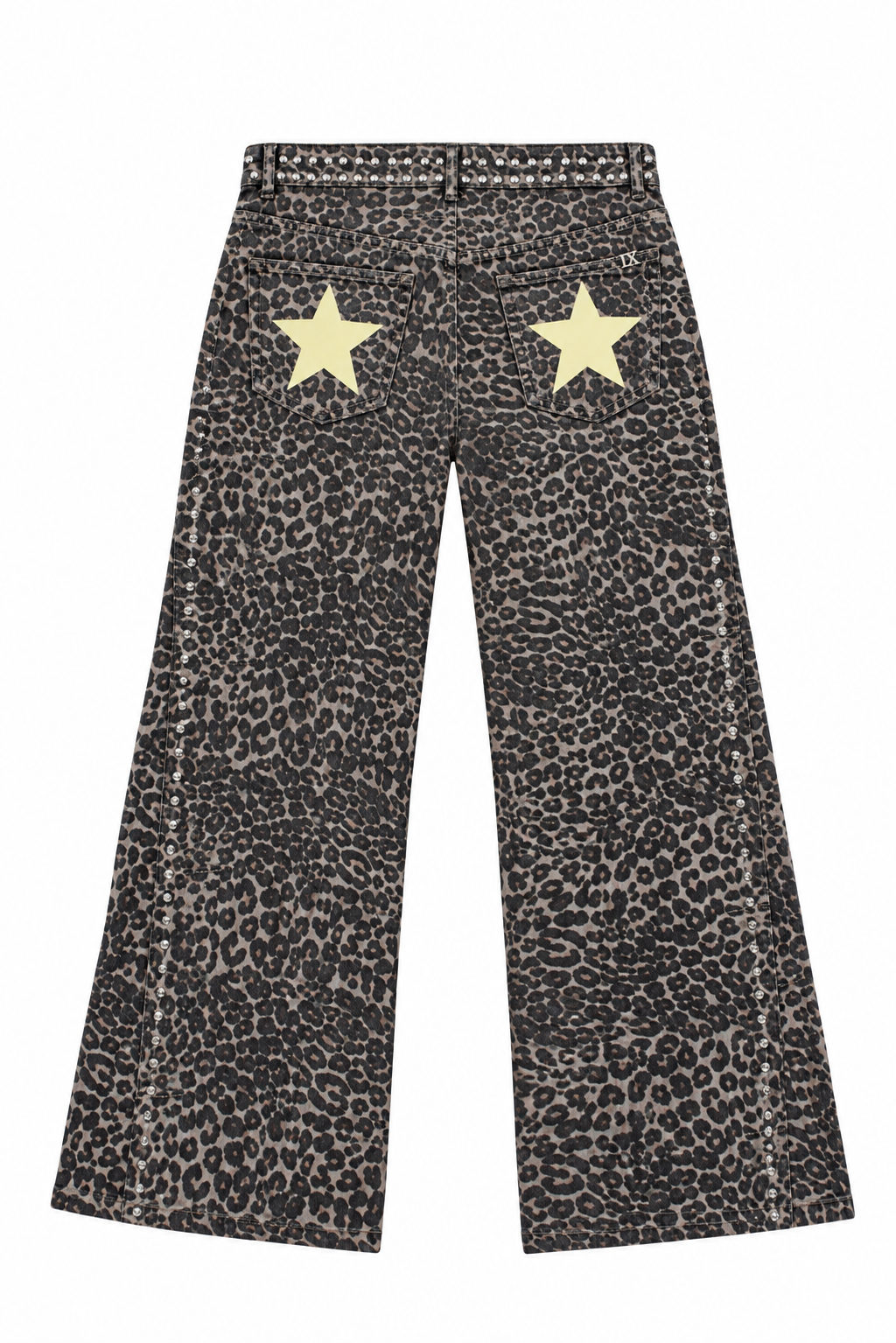 Paola | Pantalón wide leg animal print leopardo