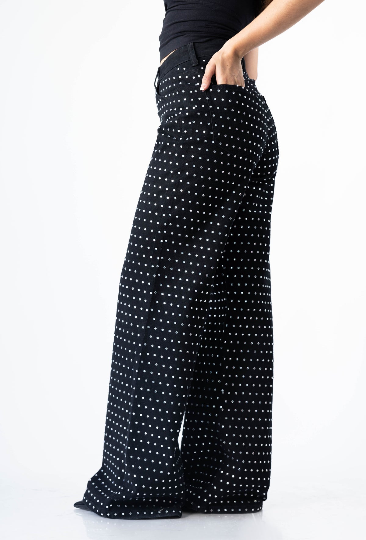 Aitana | Pantalón wide leg de mezclilla