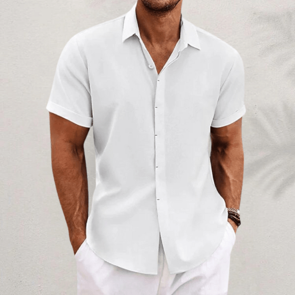 LAURENT MONACO | CHEMISE EN LIN POUR HOMMES