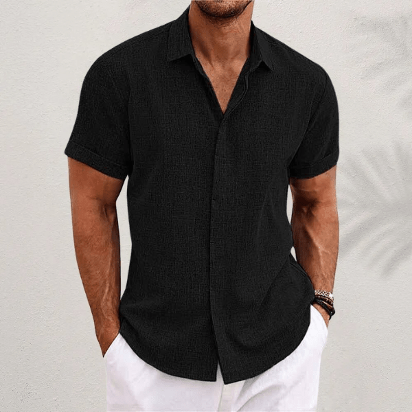 LAURENT MONACO | CHEMISE EN LIN POUR HOMMES