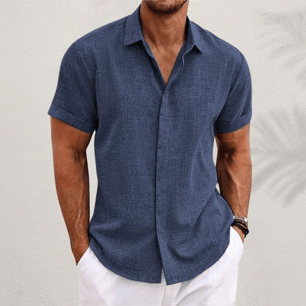 LAURENT MONACO | CHEMISE EN LIN POUR HOMMES