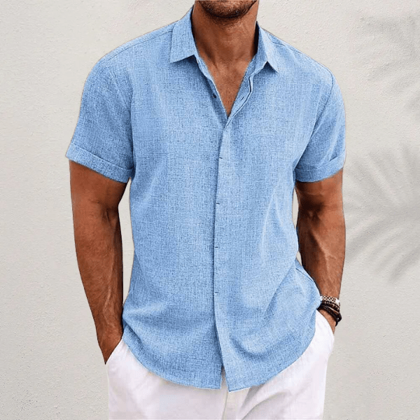 LAURENT MONACO | CHEMISE EN LIN POUR HOMMES