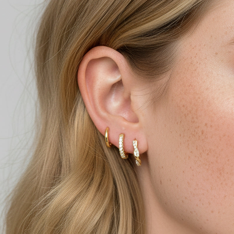 Juego de aretes para mujer