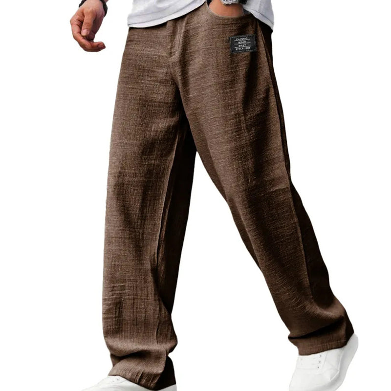 LAURENT MONACO | PANTALON À COUPE DROIT POUR HOMMES