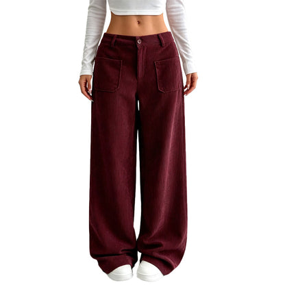 Ali | Pantalón ancho y casual de corte holgado para mujer