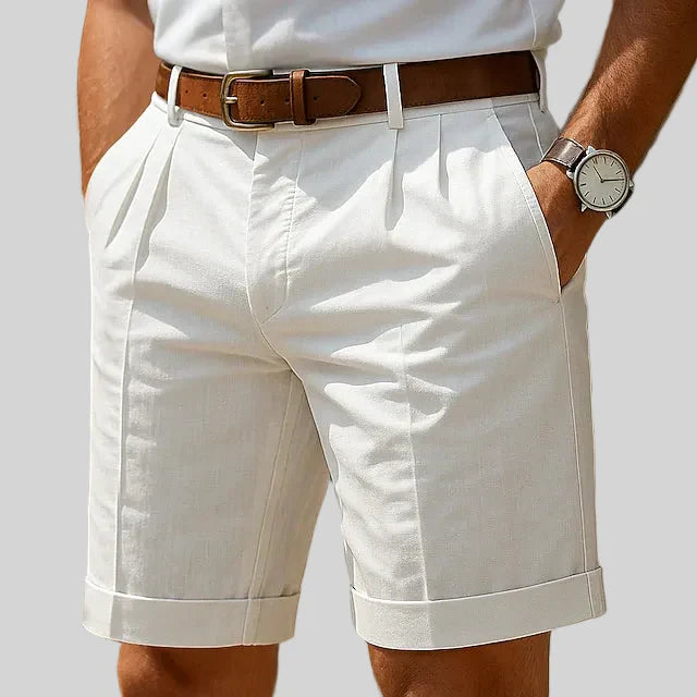 Alex | Shorts de verano plisados para hombres