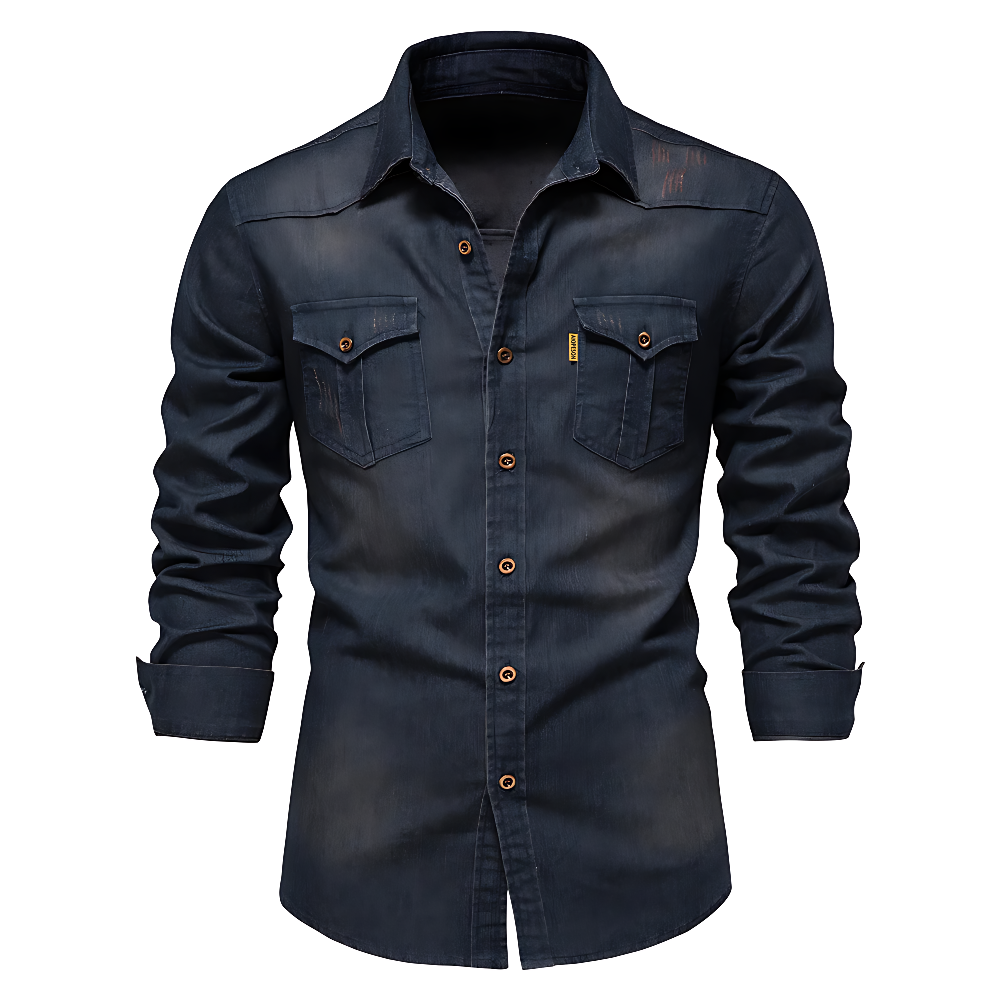 LAURENT MONACO | CHEMISE EN JEAN POUR HOMME