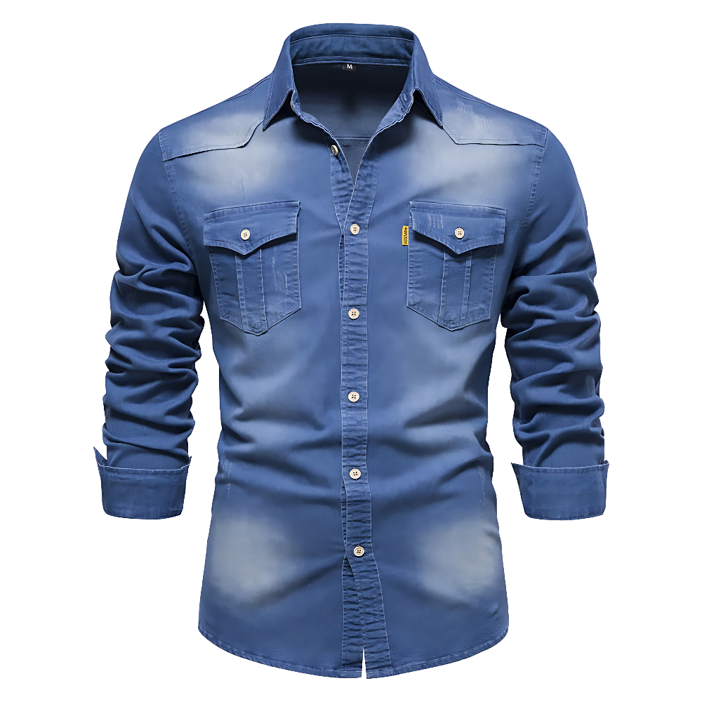 LAURENT MONACO | CHEMISE EN JEAN POUR HOMME