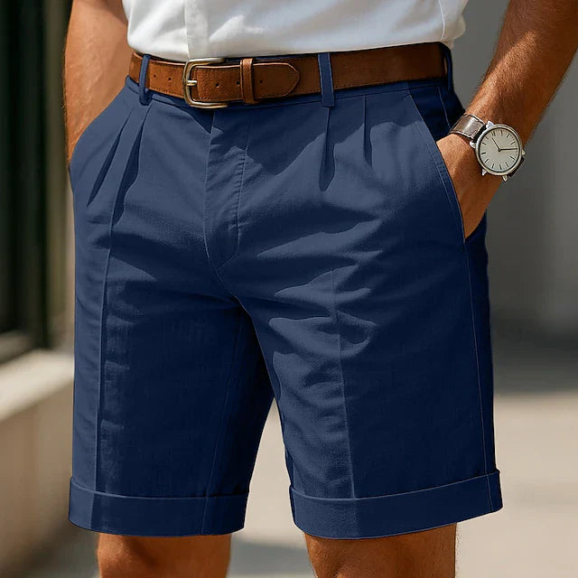 LAURENT MONACO | SHORT PLISSÉ SUR MESURE POUR HOMMES